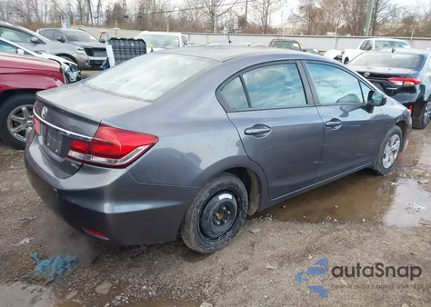 2014 Honda Civic Lx z USA, uszkodzony, nr VIN 19XFB2F59EE011774